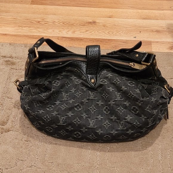 Louis Vuitton Denim Hobo - Picture 1 of 7